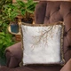 Декоративная подушка AdaHome 45x45см EY302-1 с бахромой. - изображение 1