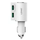 Автомобільний зарядний пристрій Ldnio CM10 (2USB, 4.2A) white - зображення 1