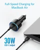 Автомобільний зарядний пристрій ANKER PowerDrive+ III Duo - 30W PD + 20W Power IQ - зображення 3