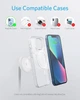 Бездротовий зарядний пристрій Anker PowerWave Select Magnetic 2-in-1 Stand (White) (6764574) - зображення 2