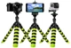 Гибкий штатив / трипод H30 см для телефона, камеры, GoPro Alitek Flexible Black-green + уровень (62080) (A-62080) - изображение 9