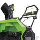 Снегоуборщик аккумуляторный Greenworks GD40SB с АКБ 4 Ah и ЗУ - изображение 6