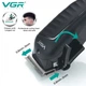 Беспроводная машинка для стрижки волос VGR V-683 со светодиодным дисплеем, лезвиями из нержавеющей стали - изображение 5