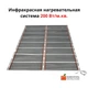 Обігрівач мобільний Monocrystal 120х200 см / 480Вт, інфрачервоний плівковий, ціна за комплект - зображення 1