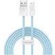 Кабель BASEUS Dynamic Series Fast Charging Data Cable USB to iP 2.4A Blue 2м (CALD000503) - изображение 1