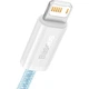 Кабель BASEUS Dynamic Series Fast Charging Data Cable USB to iP 2.4A Blue 1м (CALD000403) - зображення 2
