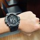 Чоловічий наручний годинник CASIO AE-1500WH-8B Чорний\чорний екран - зображення 4