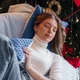 Плед-покрывало двухсторонний от MinkyHome 100% плюш 160х160 см.Синий-Голубой - изображение 8