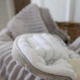 Плед-покрывало двухсторонний MinkyHome 100% плюш 160х180 см.Белый-Серый - изображение 6