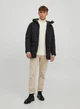 Парку Jack & Jones JJWINNER PARKA NO FUR S Чорний 12218773-Black - зображення 5