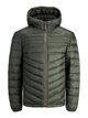 Куртка Jack & Jones CONTRAST ZIP JJEHERO PUFFER HOOD NOOS S Хаки 12211785-Rosin - изображение 5