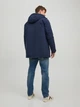 Парка Jack & Jones JJWINNER PARKA NO FUR S Темно-синий 12218773-Navy Blazer - изображение 2
