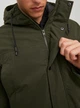 Парку Jack & Jones JJWINNER PARKA NO FUR S Хакі 12218773-Rosin - зображення 3