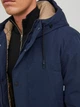 Парка Jack & Jones JJWINNER PARKA NO FUR S Темно-синий 12218773-Navy Blazer - изображение 3