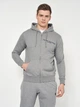 Толстовка на молнии мужская Tommy Hilfiger 10948.2 S (44) Серая - изображение 1