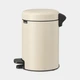 Бак для мусора Brabantia Pedal Bin 3 л New Icon Soft Beige (149887) - изображение 1