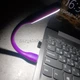 Портативная гибкая Лампа подсветка светодиодная USB Светильник переносной LED LIGHT для ноутбука и для чтения Белая - изображение 4