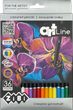 Карандаши цветные ZiBi Art Line круглые 36 цветов (ZB.2435) - изображение 1