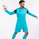 Комплект вратарской формы Joma PHOENIX GK бирюзово-темно-синий M 102858.013 - изображение 7