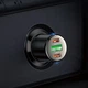 Автомобільний зарядний пристрій Hoco NZ6 45W 2xType-C/USB black - зображення 6