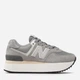 Женские кроссовки замшевые New Balance 574 WL574ZBA 35 22.5 см Серые (196307184052) - изображение 1