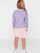 Детский комплект (джемпер + юбка) для девочки Trendyol TKDAW23AU00006 103 см Rose (8683047156194) - изображение 4