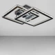 Потолочная люстра LED Light House SY-18284/2 CR 705*525*120 160W хром - изображение 1