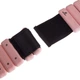Утяжелители-браслеты для рук Zelart FITNESS BRACELETS (2 x 0,5кг) (верх-полиуретан, металлические шарики, розовый) (TA-3274) - изображение 4