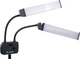 Подвійна лампа LUMERTY Double Light 45w / кільцева лампа, LED панелі - на штативі з кріпленням для телефону - для бьюті-індустрії, тату-майстрів, фото/відео (45W2-1864) - зображення 1