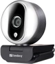 Веб-камера Sandberg Streamer Webcam Pro Full HD Autofocus Ring Light Black (134-12) - изображение 2