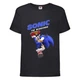 Футболка дитяча Соник удар ногою (SONIC) чорна (snc blc-1) 116 см - зображення 1
