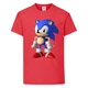 Футболка дитяча Соник варто (SONIC) червона (snc rd-06) 152 см - зображення 1