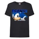 Футболка дитяча Соник особа (SONIC) чорна (snc blc-4) 152 см - зображення 1