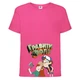 Футболка детская Гравити Фолз Венди и Диппер (Gravity Falls Vendy and Dipper) розовая (GF pin-2) 104 см - изображение 1
