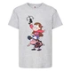 Футболка детская Гравити Фолз Мэйб и Диппер 4 (Gravity Falls Mayb and Dipper 4) серая (GF gr-7) 104 см - изображение 1