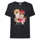 Футболка детская Гравити Фолз Мэйб и Диппер 5 (Gravity Falls Mayb and Dipper 5) черная (GF blc-8) 104 см - изображение 1