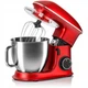 Тістоміс міксер планетарний Zeegma PLANEET CHEF RED 2200 Вт - зображення 1