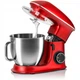 Тістоміс міксер планетарний Zeegma PLANEET CHEF RED 2200 Вт - зображення 4