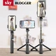 Селфи-стик штатив 4в1 SKY (L03) Bluetooth (81 см) Black - изображение 2