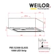 Вытяжка полновстраиваемая WEILOR PBS 52300 GLASS BG 1000 LED Strip - изображение 10