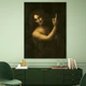 Картина Холстович Иоанн Креститель 30x40 см. Интерьерная картина Леонардо да Винчи для офиса, гостиной, спальни, кухни, ресторана - изображение 2