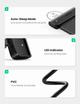 Кабель-адаптер UGREEN SATA-USB C для 2,5-дюймового SSD и жесткого диска Black (CM321) - изображение 4