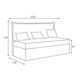 Підліткове ліжко Bench Laverto 200x125x100 (BENCH) 136232 - зображення 2