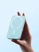 Внешний аккумулятор с беспроводной зарядкой Baseus Magnetic 20W 6000mAh для iPhone 12/13/14 Blue - изображение 2
