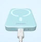 Внешний аккумулятор с беспроводной зарядкой Baseus Magnetic 20W 6000mAh для iPhone 12/13/14 Blue - изображение 4