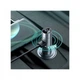 FM модулятор Baseus Energy Column Car Wireless MP3 Charger Silver (CCNLZ-C0S) - изображение 9