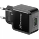 Зарядний пристрій Grand-X 1*USB, 2,1A, Black, + cable USB -> Lightning, Cu, 2.1А, 1m (CH03LTB) (239735) - зображення 2