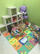 Стеллаж этажерка в детскую Кубус Горка 3 Inteo 1750х1070х290 мм Вудлайн кремовый 3Д Толщина корпуса 50мм - изображение 2