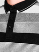 Поло Pierre Cardin Dye Jersey 54245874 S Черно-серое с белым - изображение 3