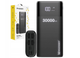 Повер Банк Power Bank Wozinsky 30000mAh 4 x USB LCD 3A Серый - изображение 3